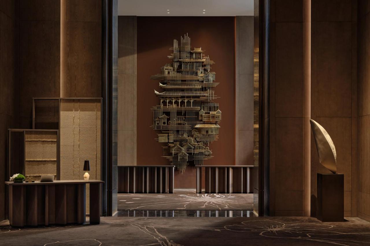Conrad Shenzhen, The First Art Museum Hotel In Greater Bay Area With The Stunning Bay And Sunset View In The Hotel Terrace Zewnętrze zdjęcie