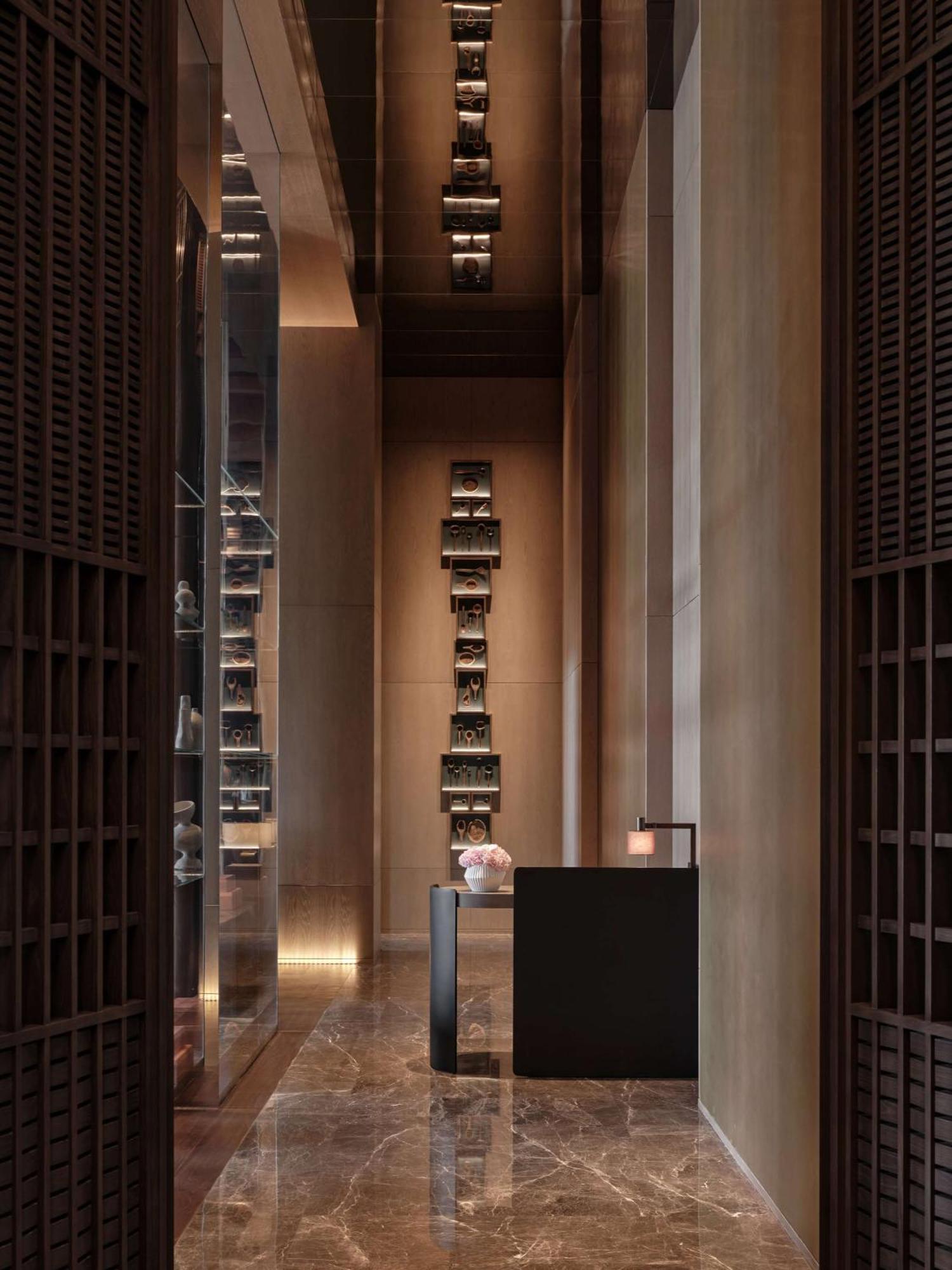 Conrad Shenzhen, The First Art Museum Hotel In Greater Bay Area With The Stunning Bay And Sunset View In The Hotel Terrace Zewnętrze zdjęcie