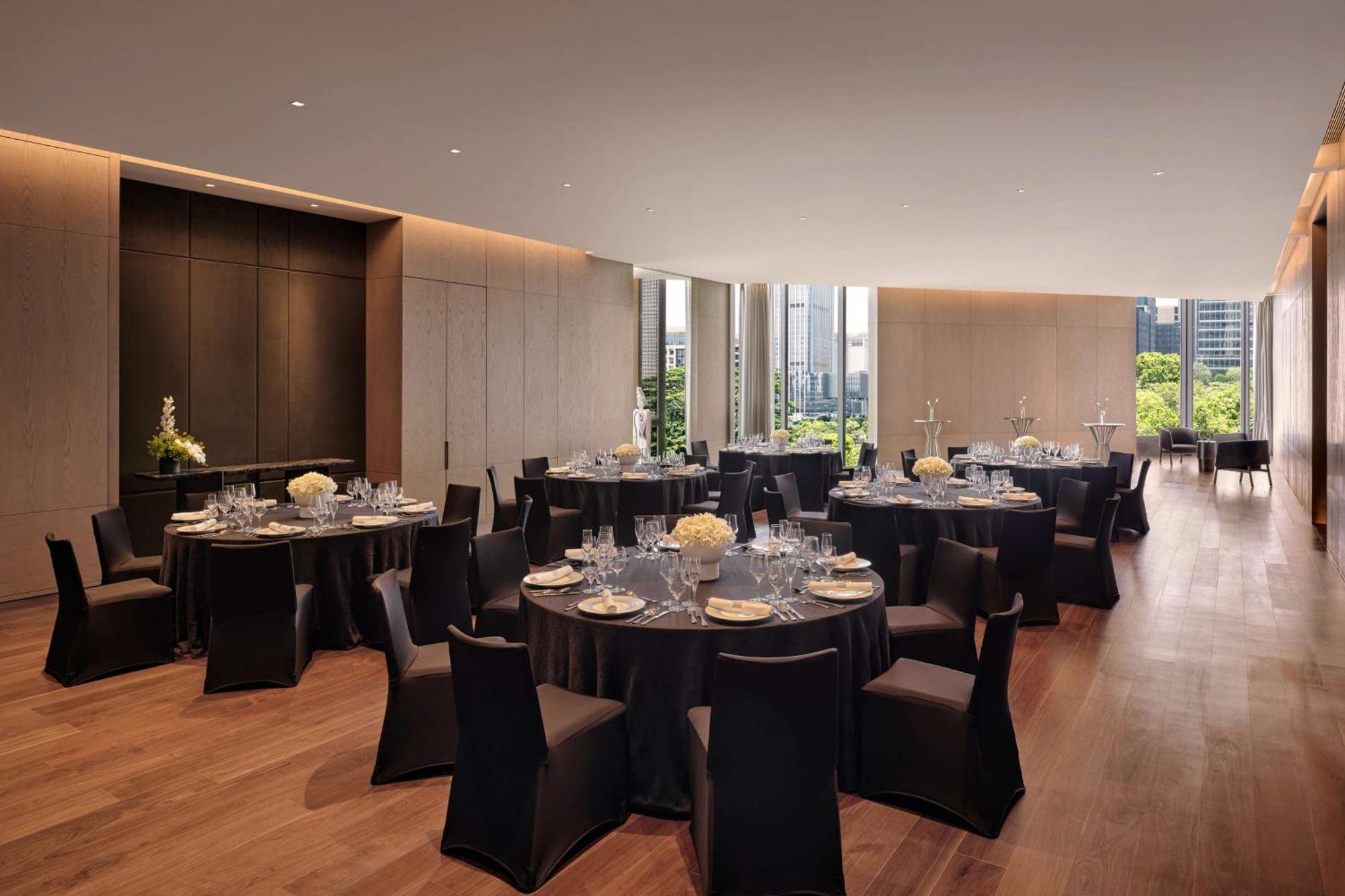 Conrad Shenzhen, The First Art Museum Hotel In Greater Bay Area With The Stunning Bay And Sunset View In The Hotel Terrace Zewnętrze zdjęcie