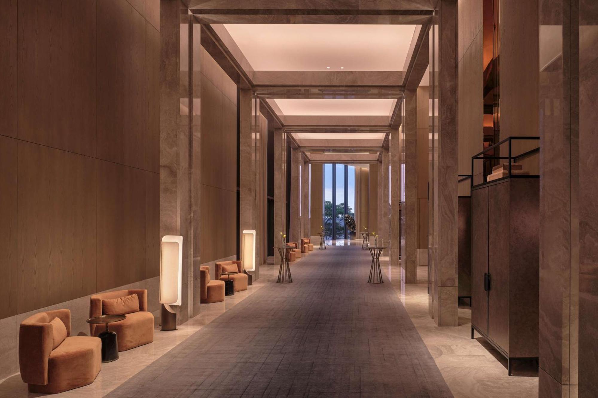 Conrad Shenzhen, The First Art Museum Hotel In Greater Bay Area With The Stunning Bay And Sunset View In The Hotel Terrace Zewnętrze zdjęcie