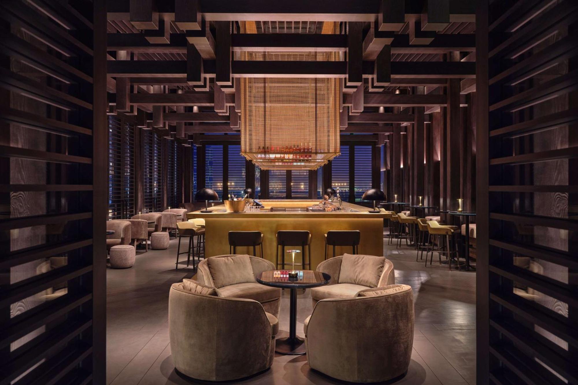 Conrad Shenzhen, The First Art Museum Hotel In Greater Bay Area With The Stunning Bay And Sunset View In The Hotel Terrace Zewnętrze zdjęcie