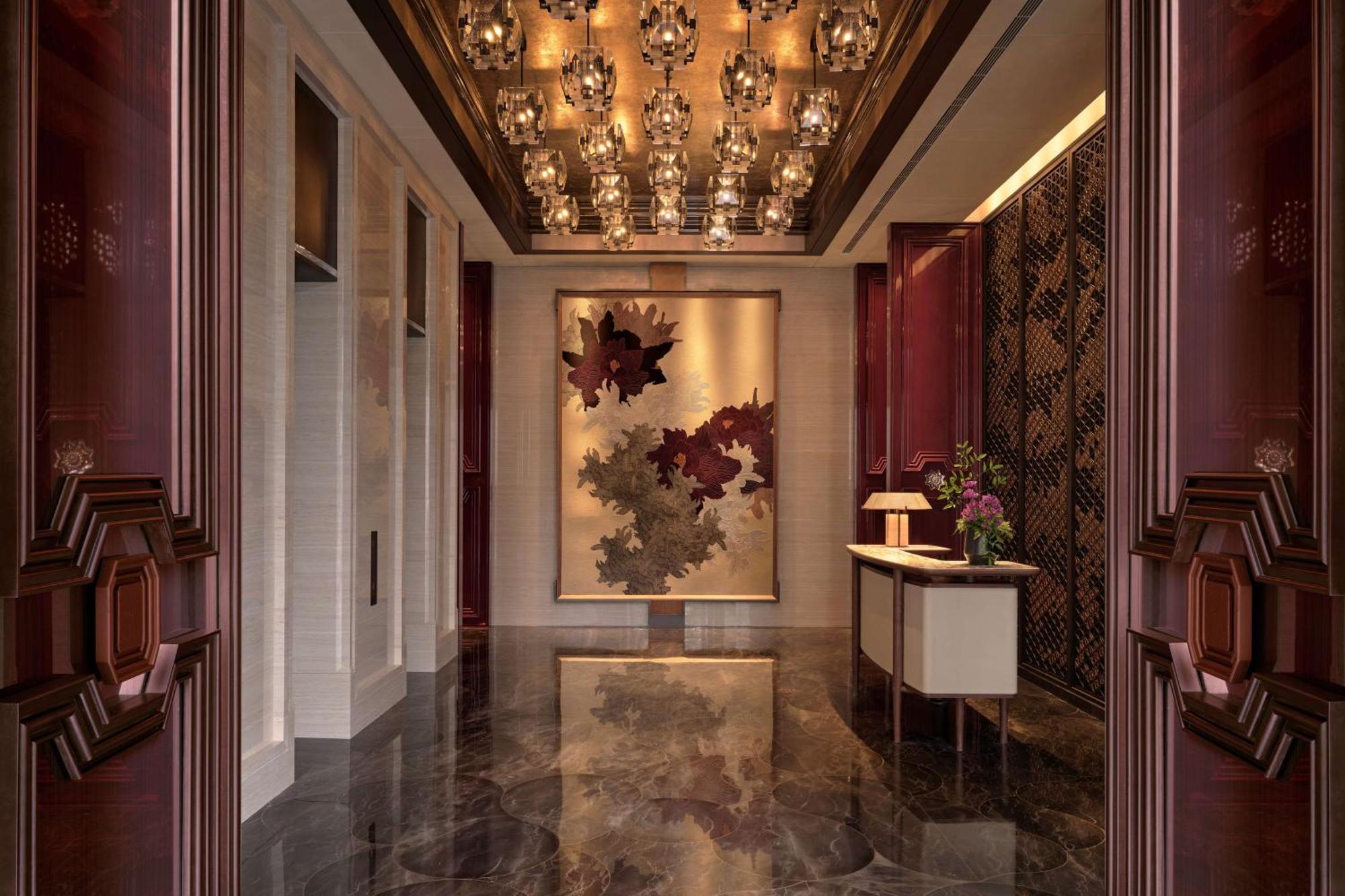 Conrad Shenzhen, The First Art Museum Hotel In Greater Bay Area With The Stunning Bay And Sunset View In The Hotel Terrace Zewnętrze zdjęcie